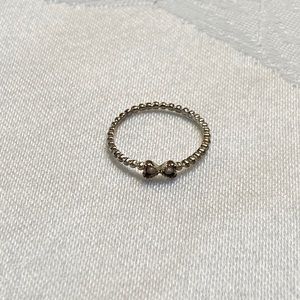 Silver Bow Ring